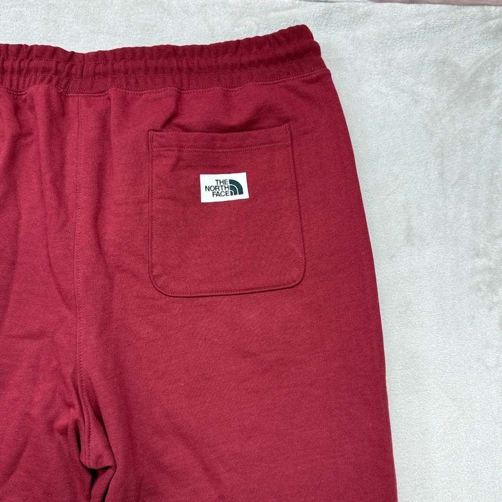 The North Face Joggers Mens XL Burgundy Red Fleece Sweatpants Casual Sunday